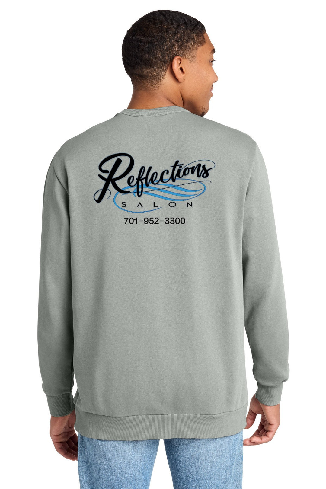 Reflections District Wash Fleece Crew DT2204