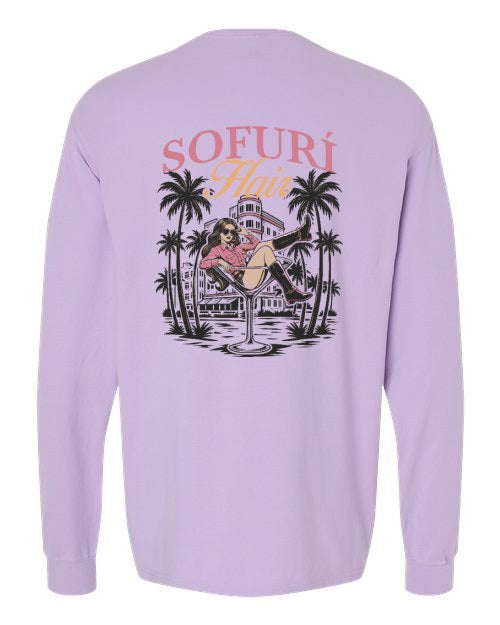Reflections Unisex Garment-Dyed Long Sleeve T-Shirt GHD200