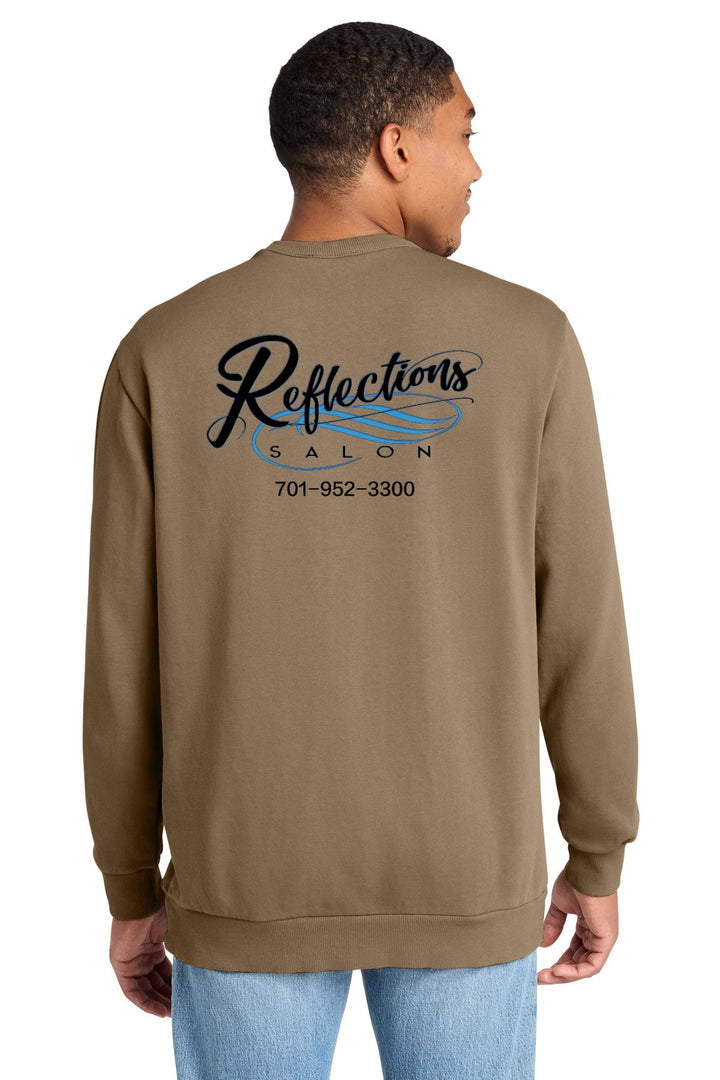 Reflections District Wash Fleece Crew DT2204