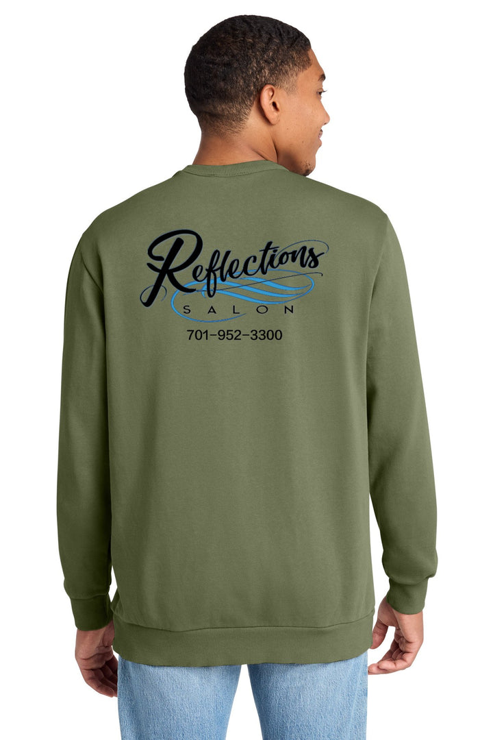 Reflections District Wash Fleece Crew DT2204