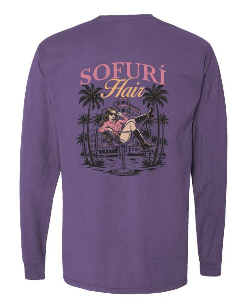 Reflections Unisex Garment-Dyed Long Sleeve T-Shirt GHD200