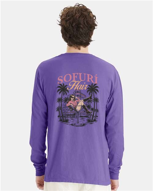 Reflections Unisex Garment-Dyed Long Sleeve T-Shirt GHD200