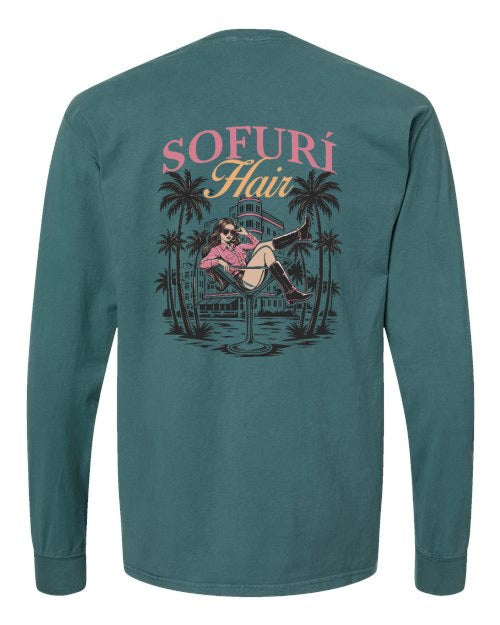 Reflections Unisex Garment-Dyed Long Sleeve T-Shirt GHD200