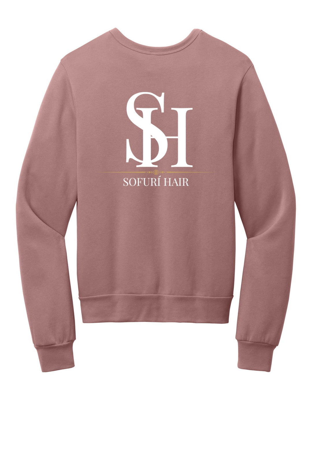 Sofuri (Front&amp;Back) BELLA+CANVAS Unisex Sponge Fleece Classic Crewneck Sweatshirt BC3911