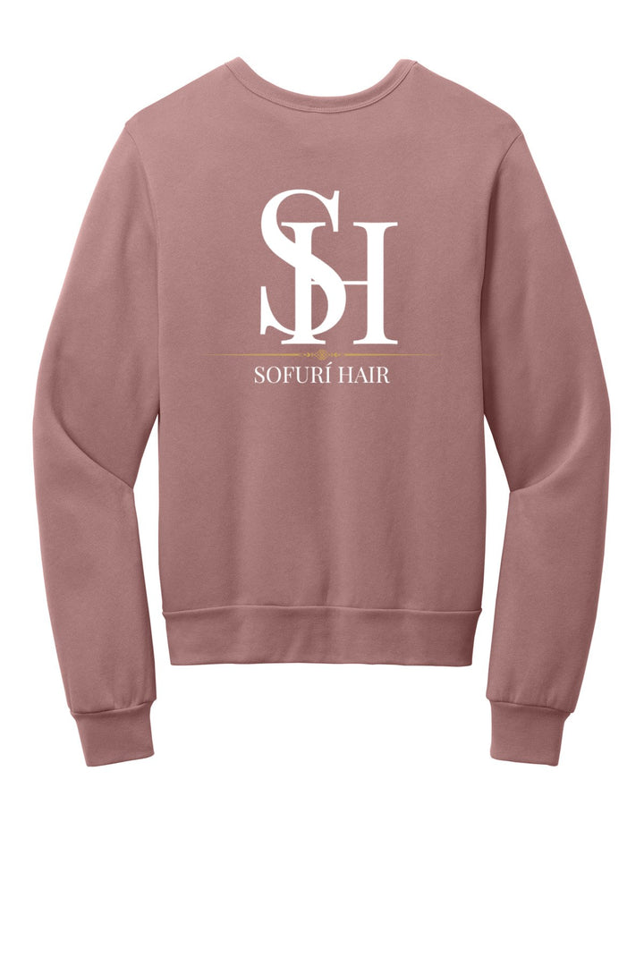 Sofuri (Front&amp;Back) BELLA+CANVAS Unisex Sponge Fleece Classic Crewneck Sweatshirt BC3911