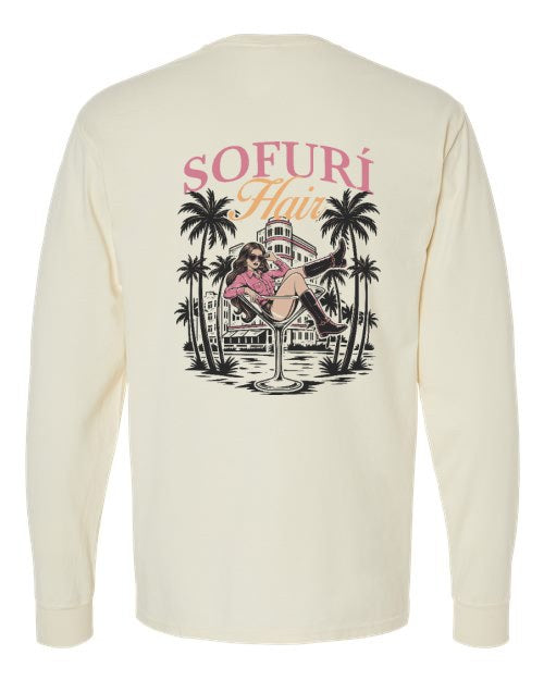Reflections Unisex Garment-Dyed Long Sleeve T-Shirt GHD200