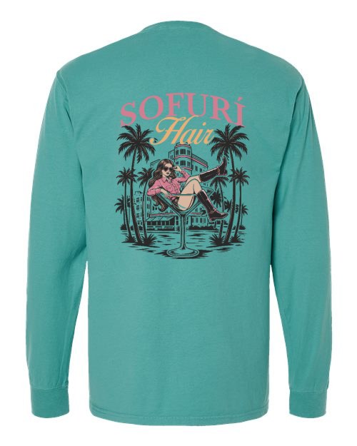 Reflections Unisex Garment-Dyed Long Sleeve T-Shirt GHD200