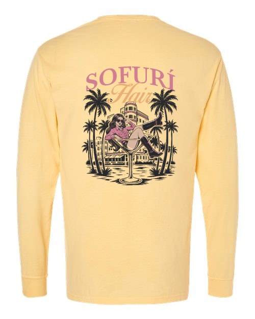 Reflections Unisex Garment-Dyed Long Sleeve T-Shirt GHD200
