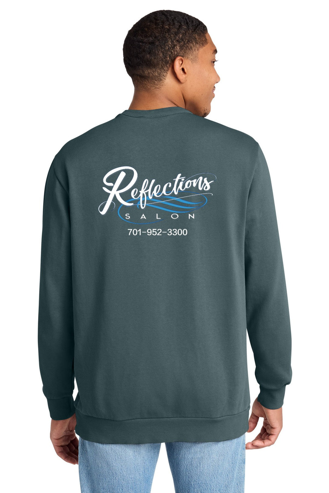 Reflections District Wash Fleece Crew DT2204