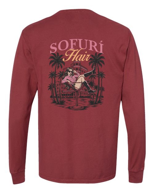 Reflections Unisex Garment-Dyed Long Sleeve T-Shirt GHD200