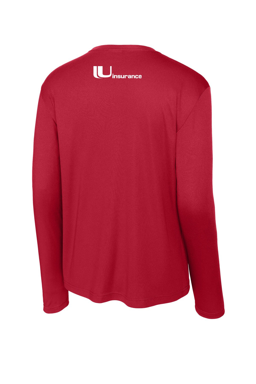 Uinsurance Sport-Tek Long Sleeve Competitor Tee. ST350LS (Front&amp;Back)