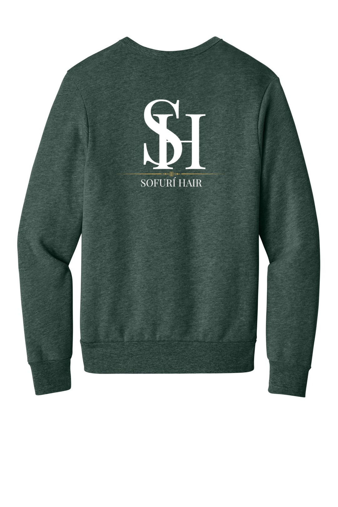 Sofuri (Front&amp;Back) BELLA+CANVAS Unisex Sponge Fleece Classic Crewneck Sweatshirt BC3911
