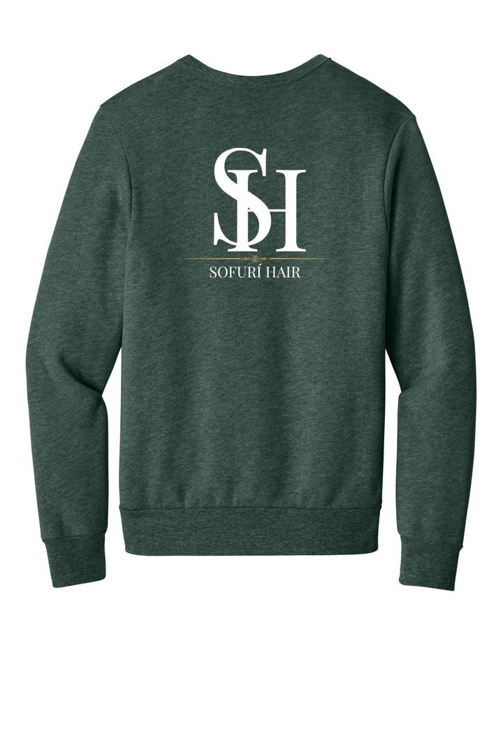 Sofuri (Front&amp;Back) BELLA+CANVAS Unisex Sponge Fleece Classic Crewneck Sweatshirt BC3911