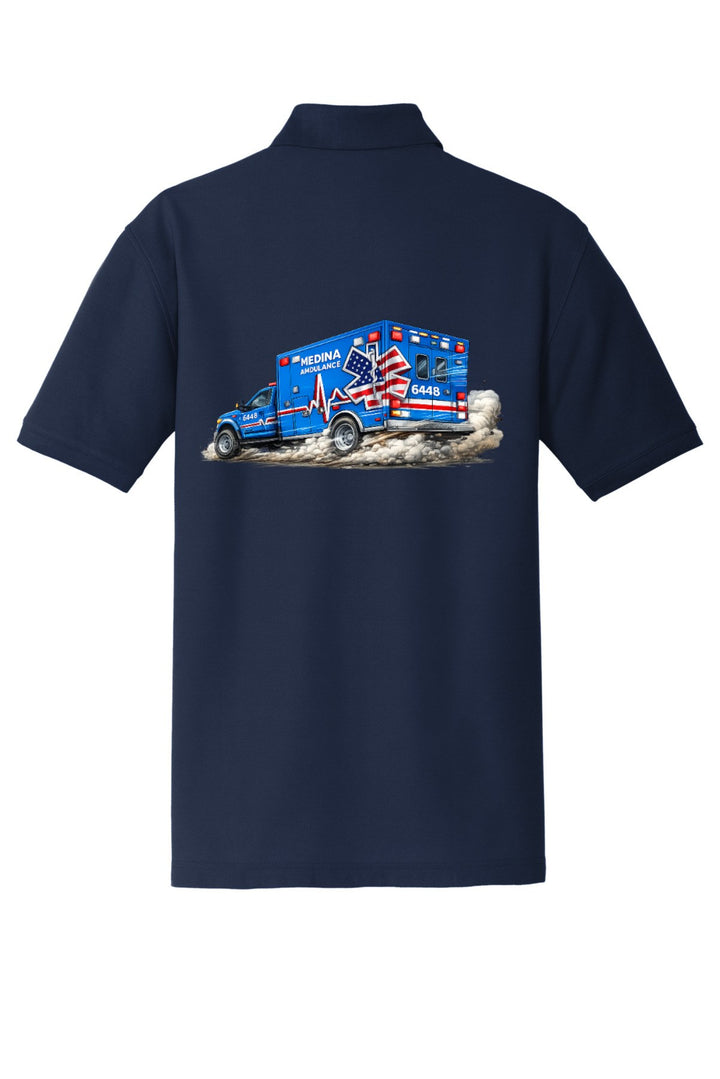 Medina Ambulance Core Classic Pique Polo K100
