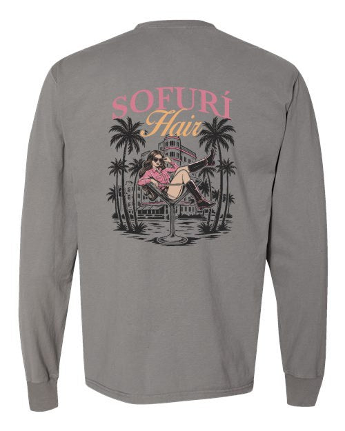 Reflections Unisex Garment-Dyed Long Sleeve T-Shirt GHD200