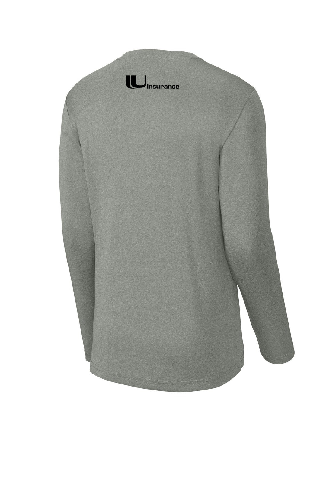 Uinsurance Sport-Tek Long Sleeve Competitor Tee. ST350LS (Front&amp;Back)