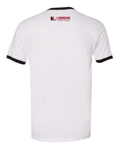 Unison Mortgage Unisex Cotton Ringer T-Shirt 3604