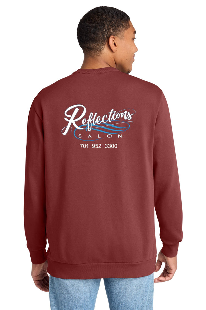 Reflections District Wash Fleece Crew DT2204