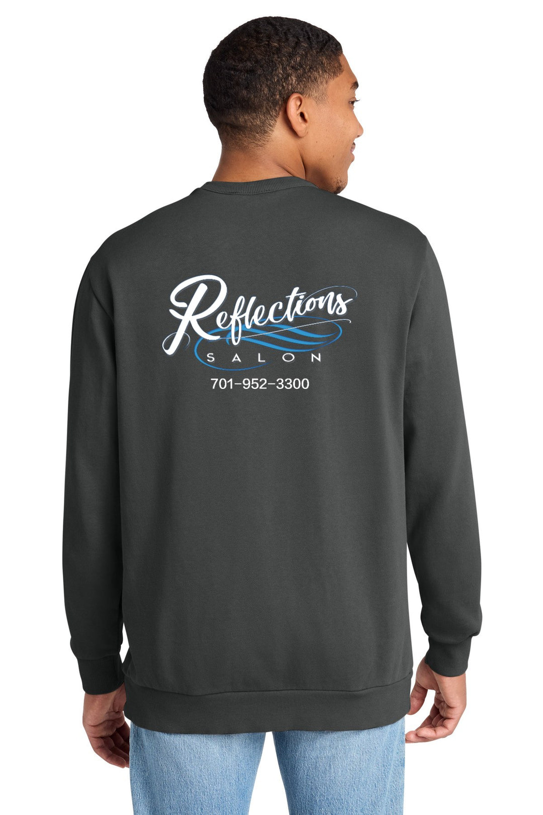 Reflections District Wash Fleece Crew DT2204