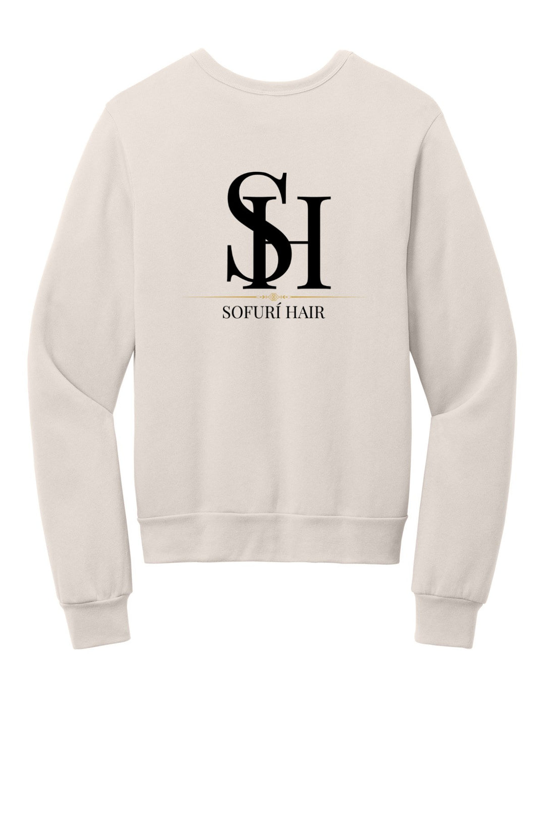 Sofuri (Front&amp;Back) BELLA+CANVAS Unisex Sponge Fleece Classic Crewneck Sweatshirt BC3911