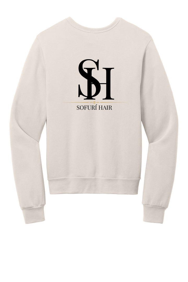Sofuri (Front&amp;Back) BELLA+CANVAS Unisex Sponge Fleece Classic Crewneck Sweatshirt BC3911