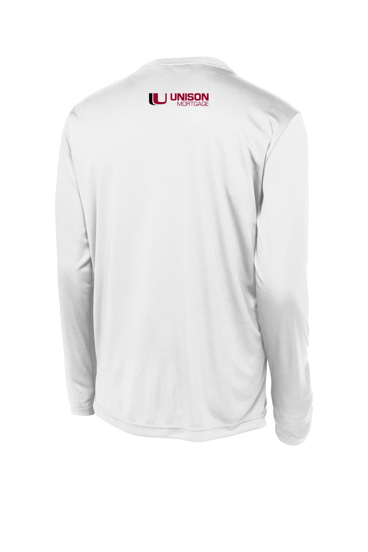 Unison Mortgage Sport-Tek Long Sleeve Competitor Tee. ST350LS (Front&amp;Back)