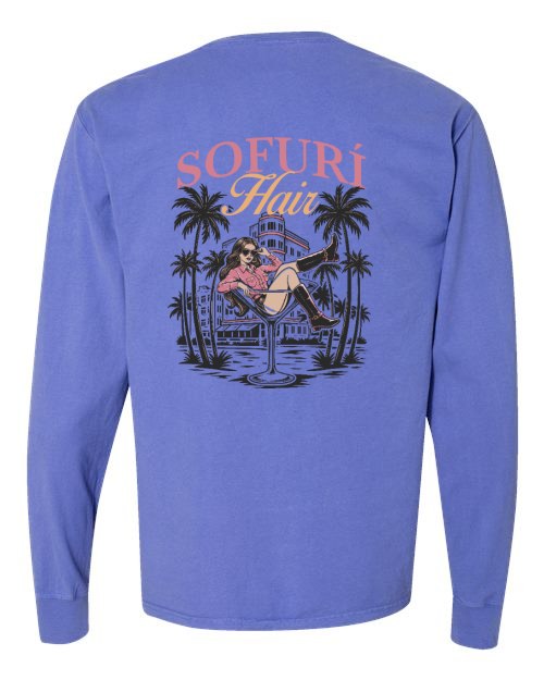Reflections Unisex Garment-Dyed Long Sleeve T-Shirt GHD200