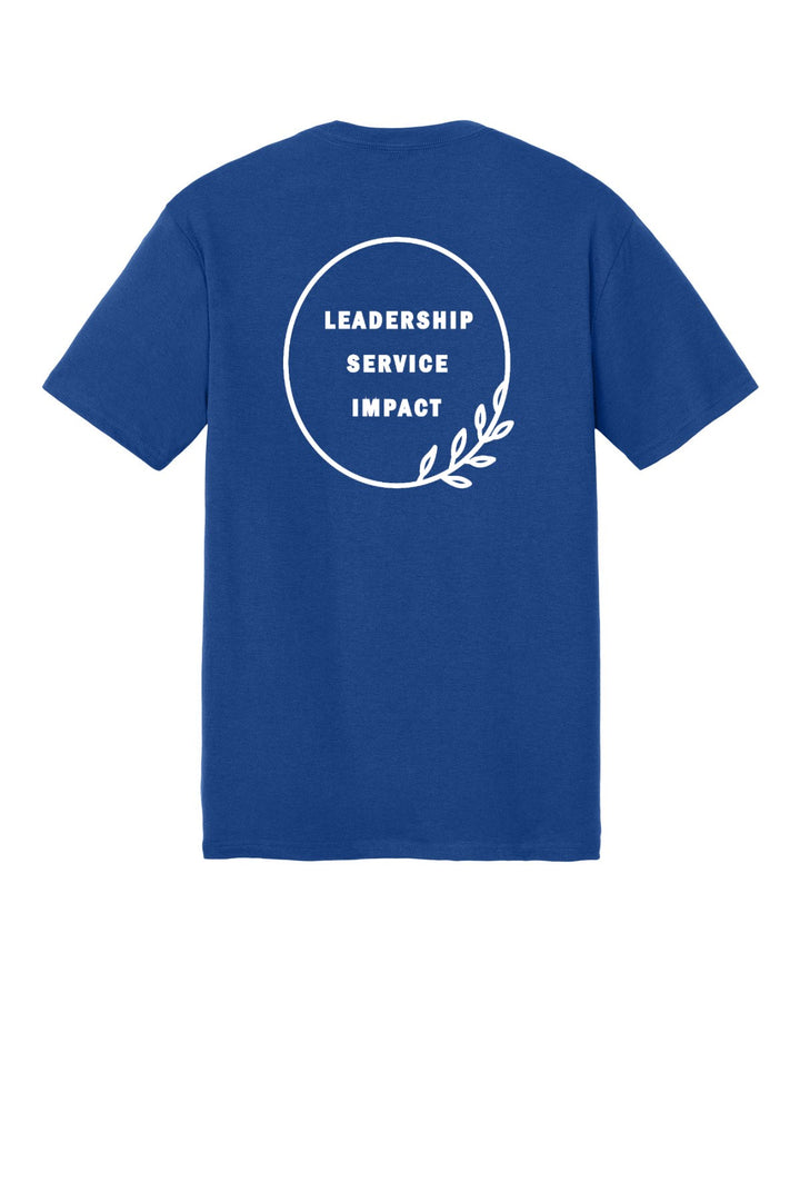 District Perfect Tri Tee. DM130 — Deep Royal