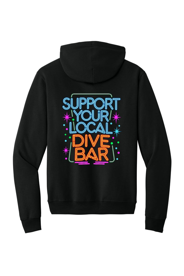 Port &amp; Company - Core Fleece Pullover Hooded Sweatshirt. PC78H — Jet Black