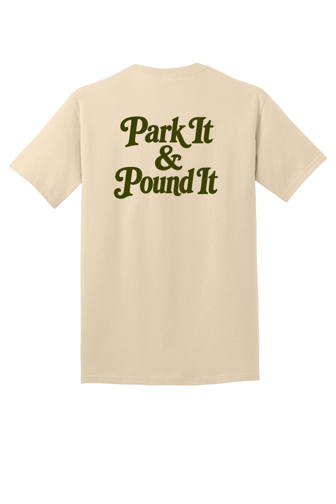 Port &amp; Company - Core Cotton Tee. PC54 — Creme