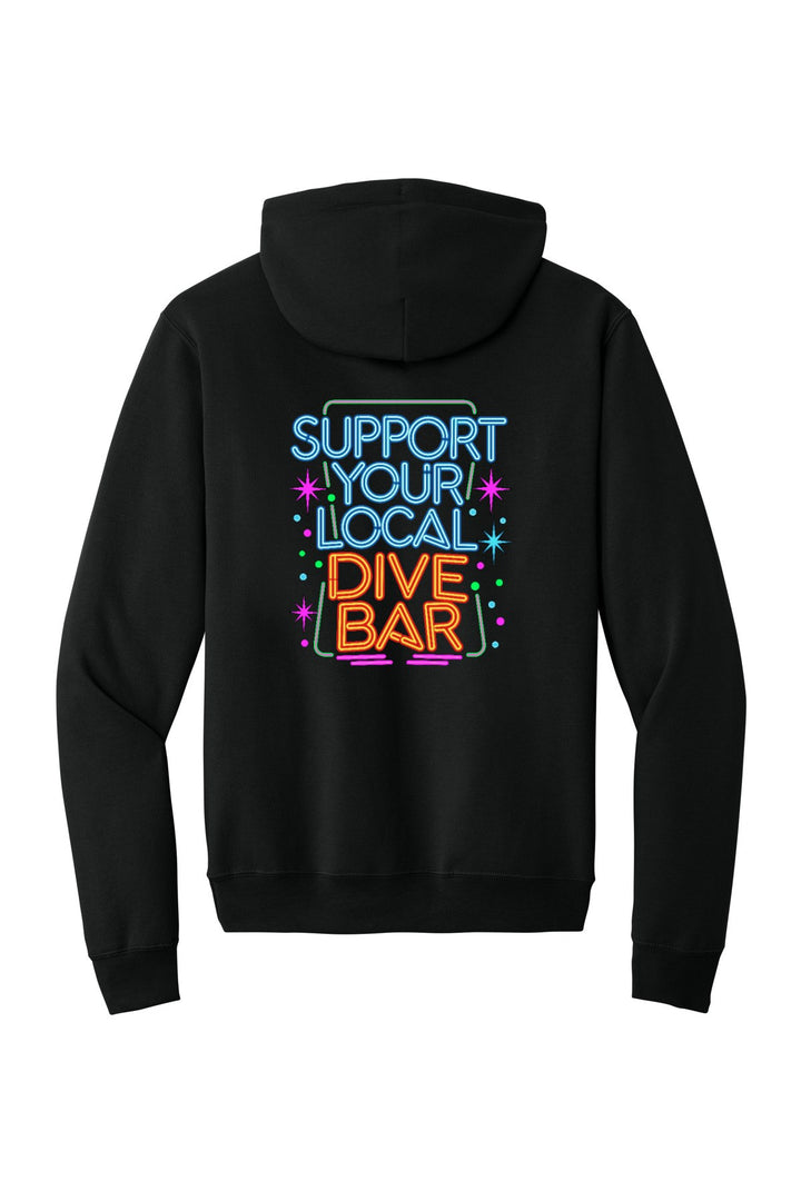 Port &amp; Company - Core Fleece Pullover Hooded Sweatshirt. PC78H — Jet Black