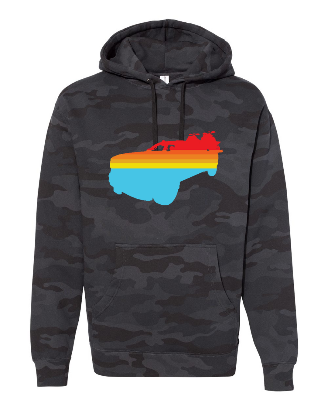 Front Design - Black Camo