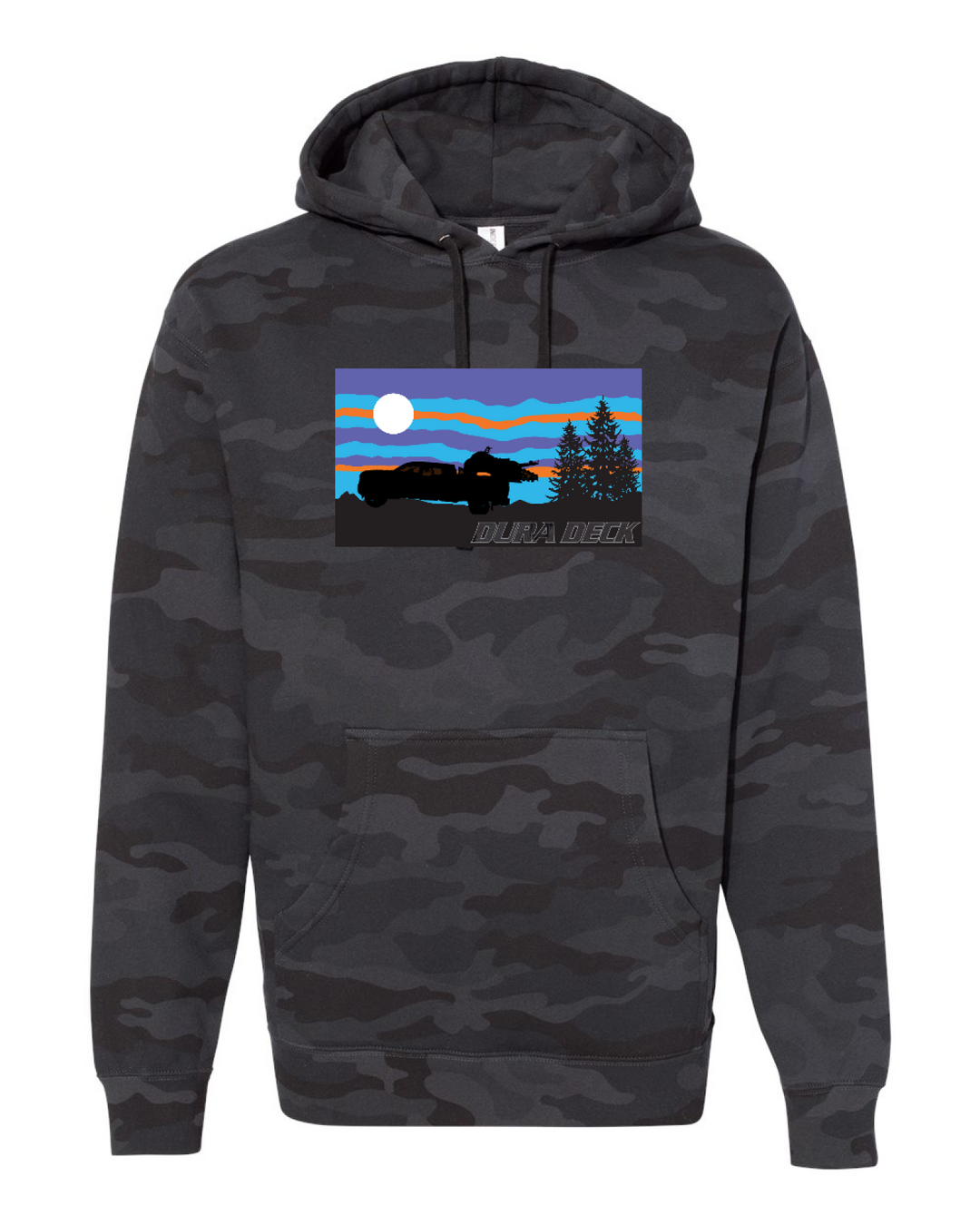 Front Design - Black Camo