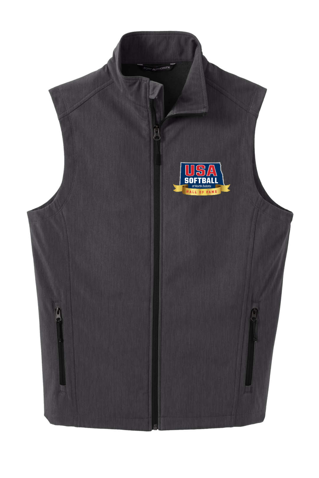 Front Design - Black Charcoal Heather
