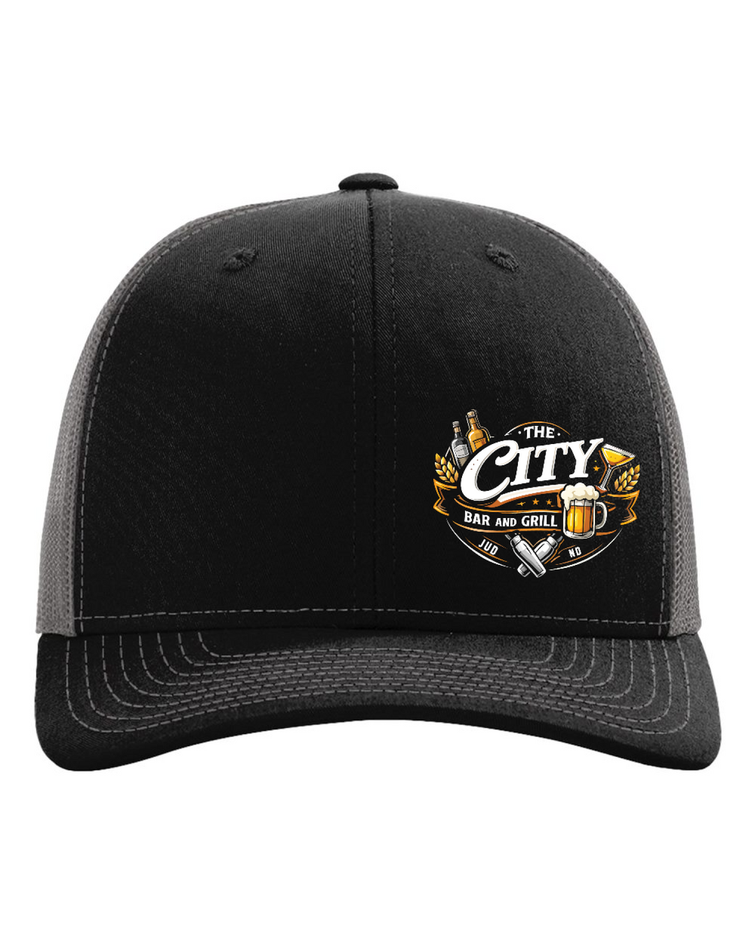 Front Design - Black/ Charcoal