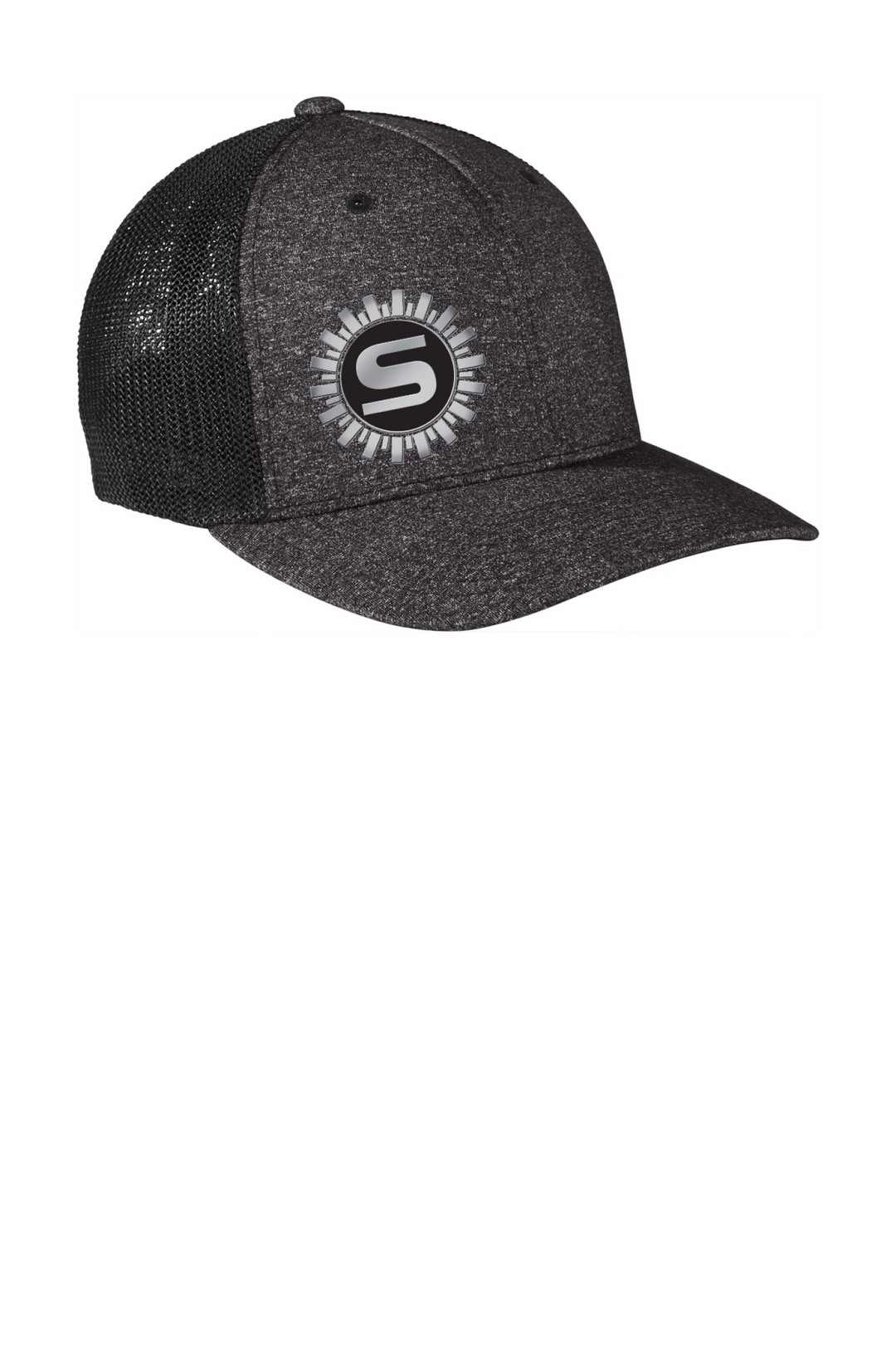 Front Design - Black/ Dark Charcoal Heather