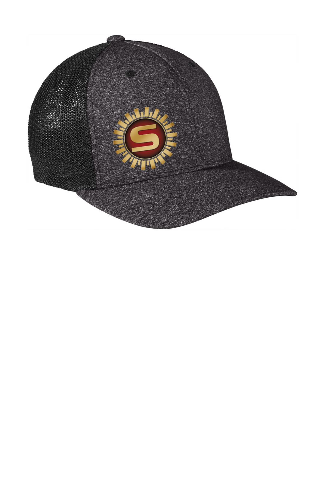 Front Design - Black/ Dark Charcoal Heather