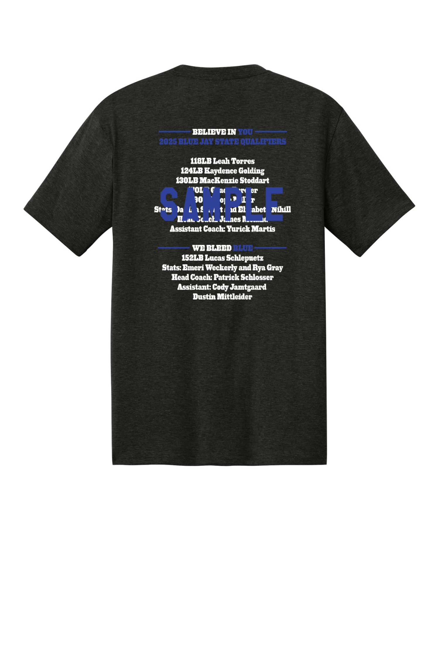 Back Design - Black Frost