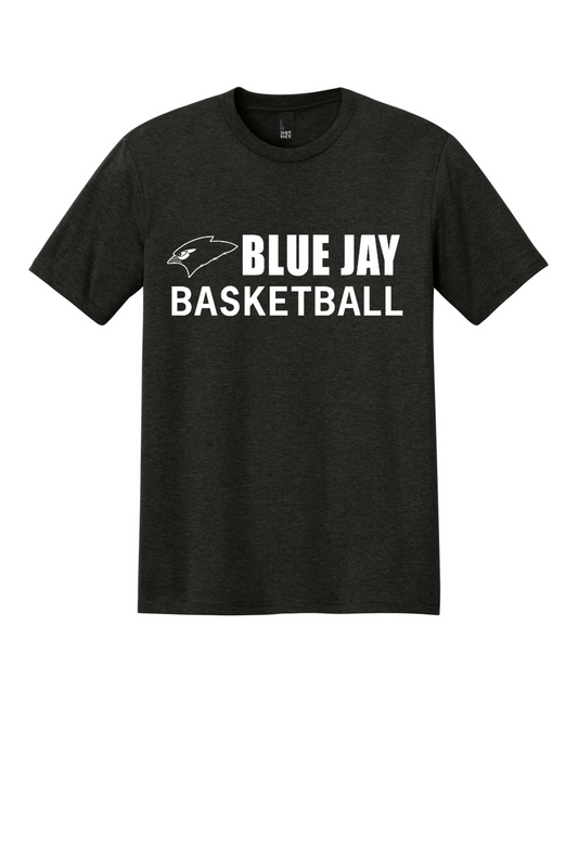 District Perfect Tri Tee Blue Jay BBALL 25-26