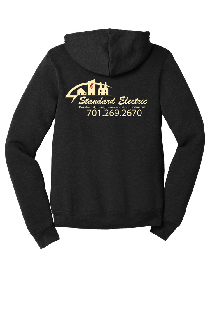 Back Design - Black Heather