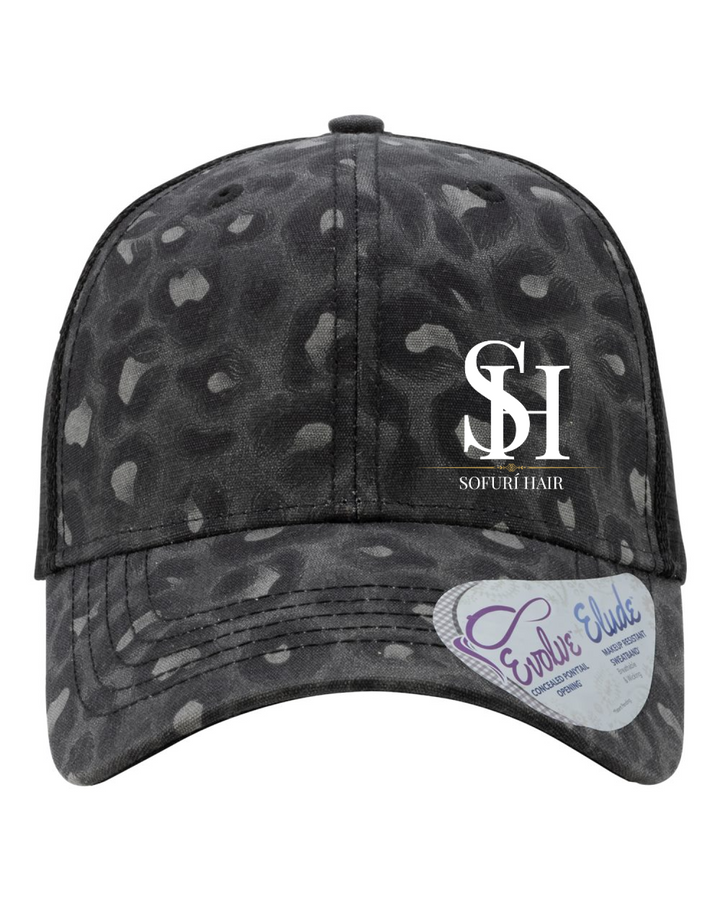 Front Design - Black Leopard/ Black