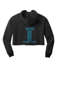BC7502 VC HI-Lites BELLA+CANVAS Women's Sponge Fleece Cropped Fleece Hoodie.