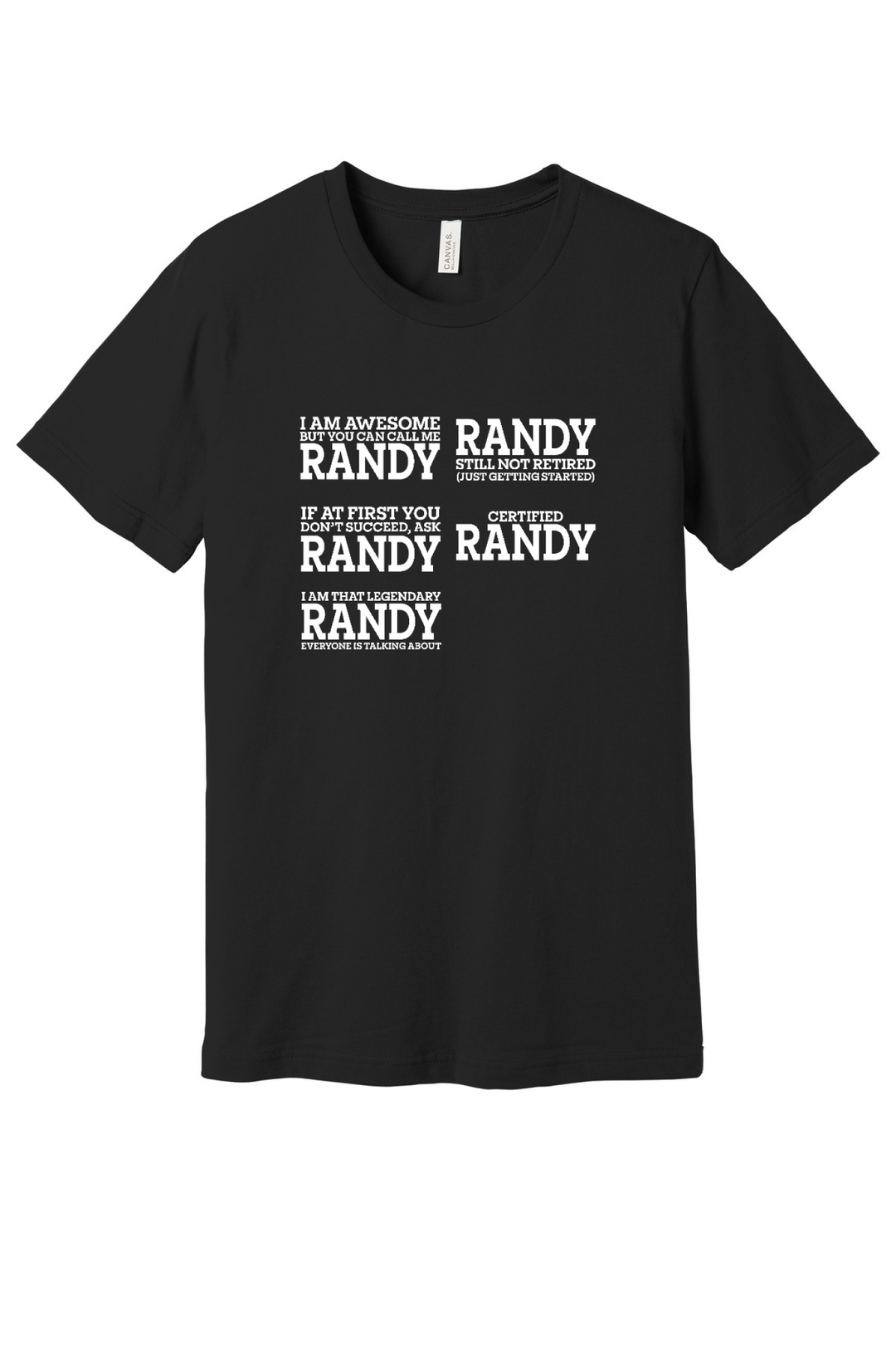 Front Design - Black