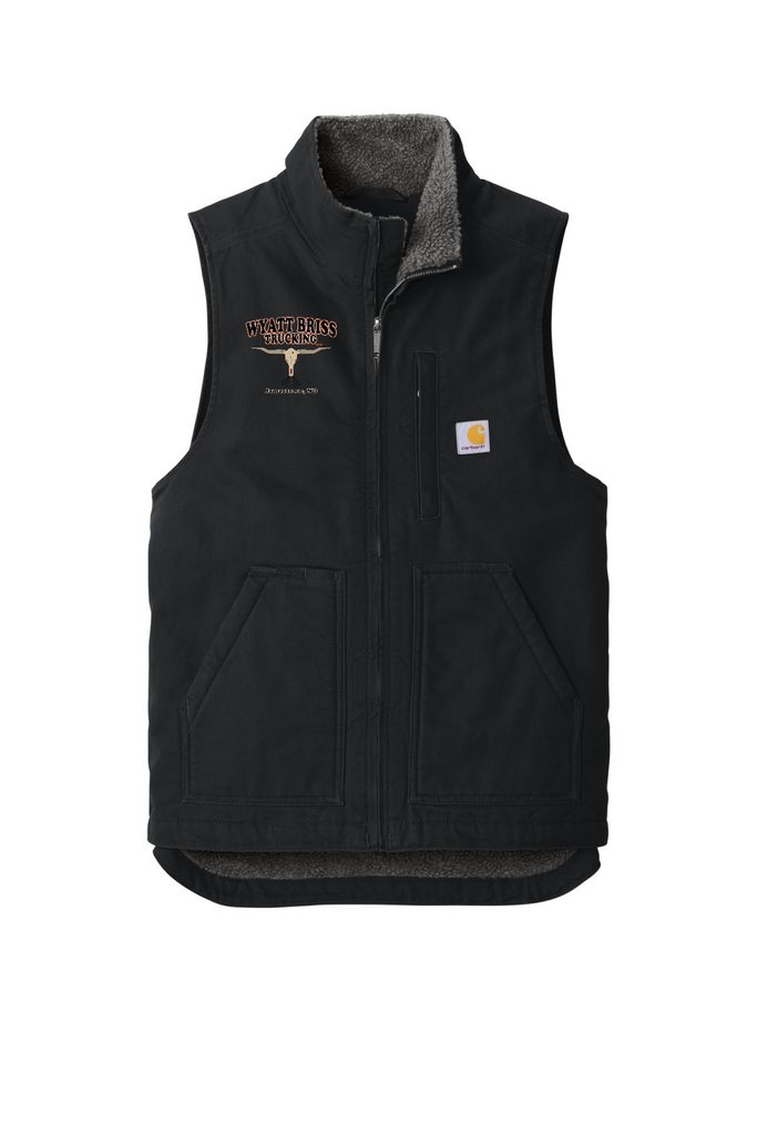 Briss Trucking Carhartt Sherpa-Lined Mock Neck Vest CT104277 – 701