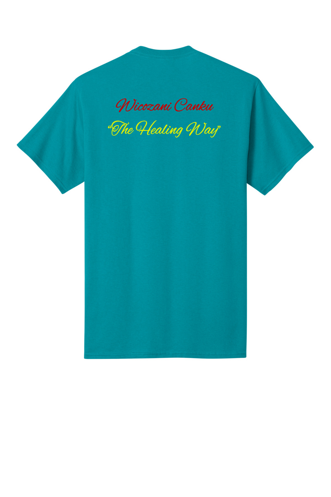 Back Design - Bright Aqua