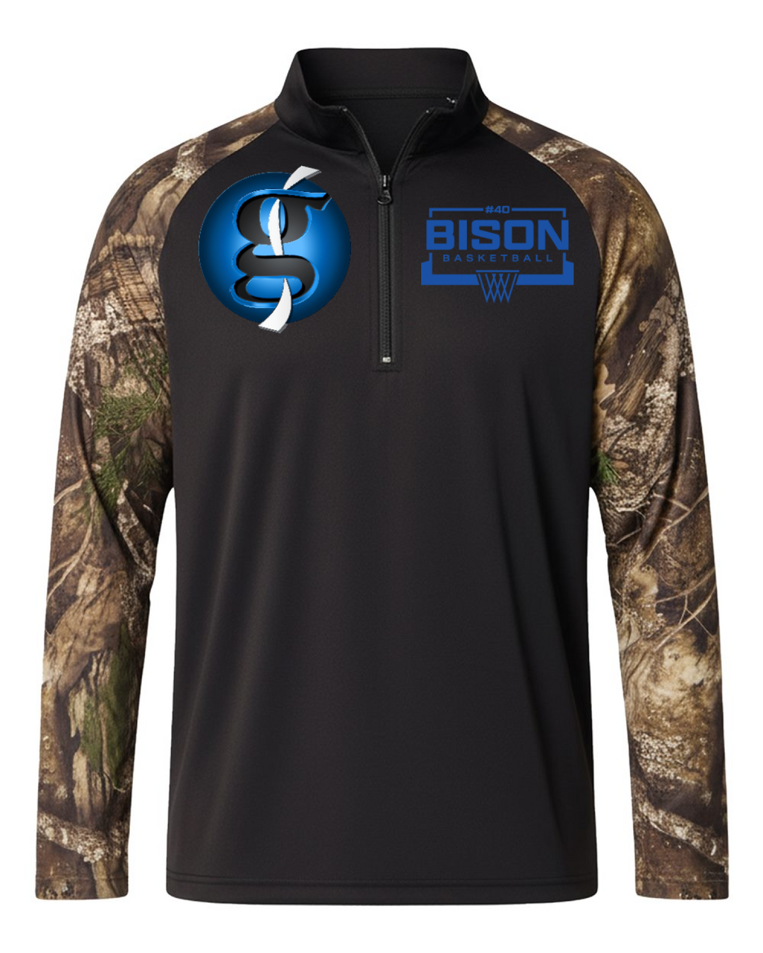 Front Design - Camo/ Black