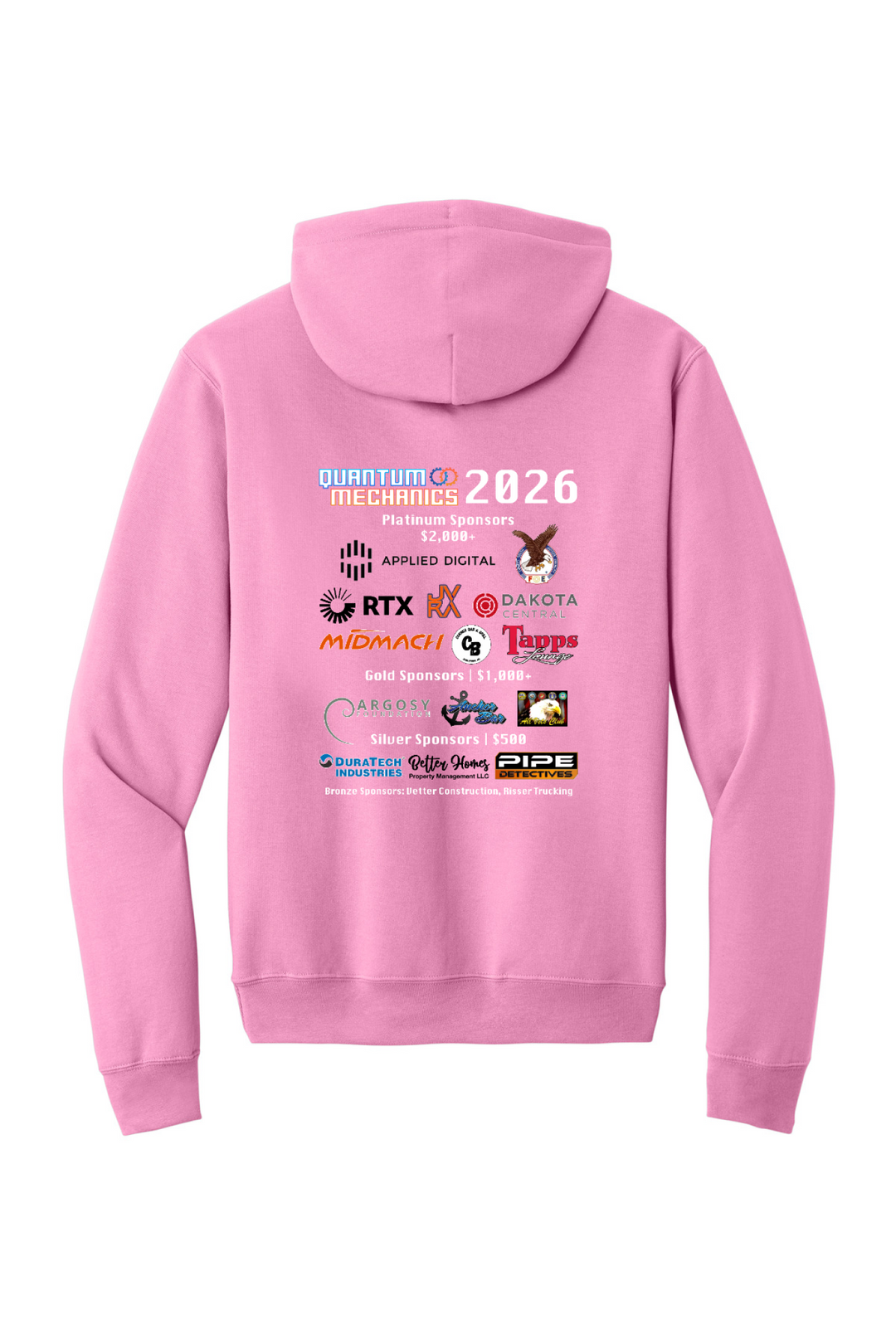 Back Design - Candy Pink