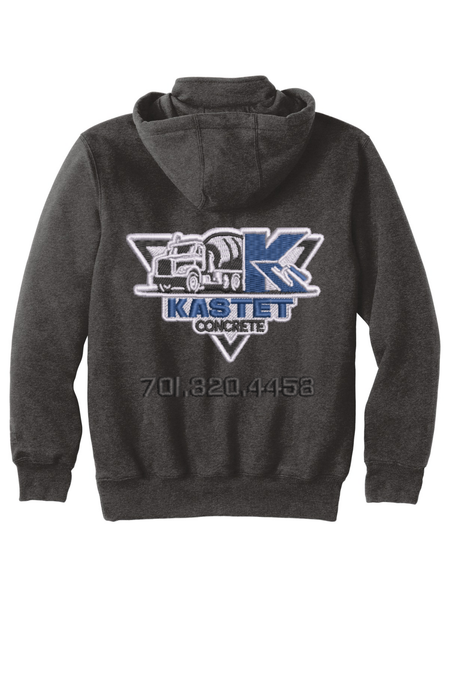 Back Design - Carbon Heather