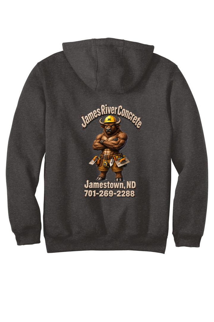 Back Design - Carbon Heather