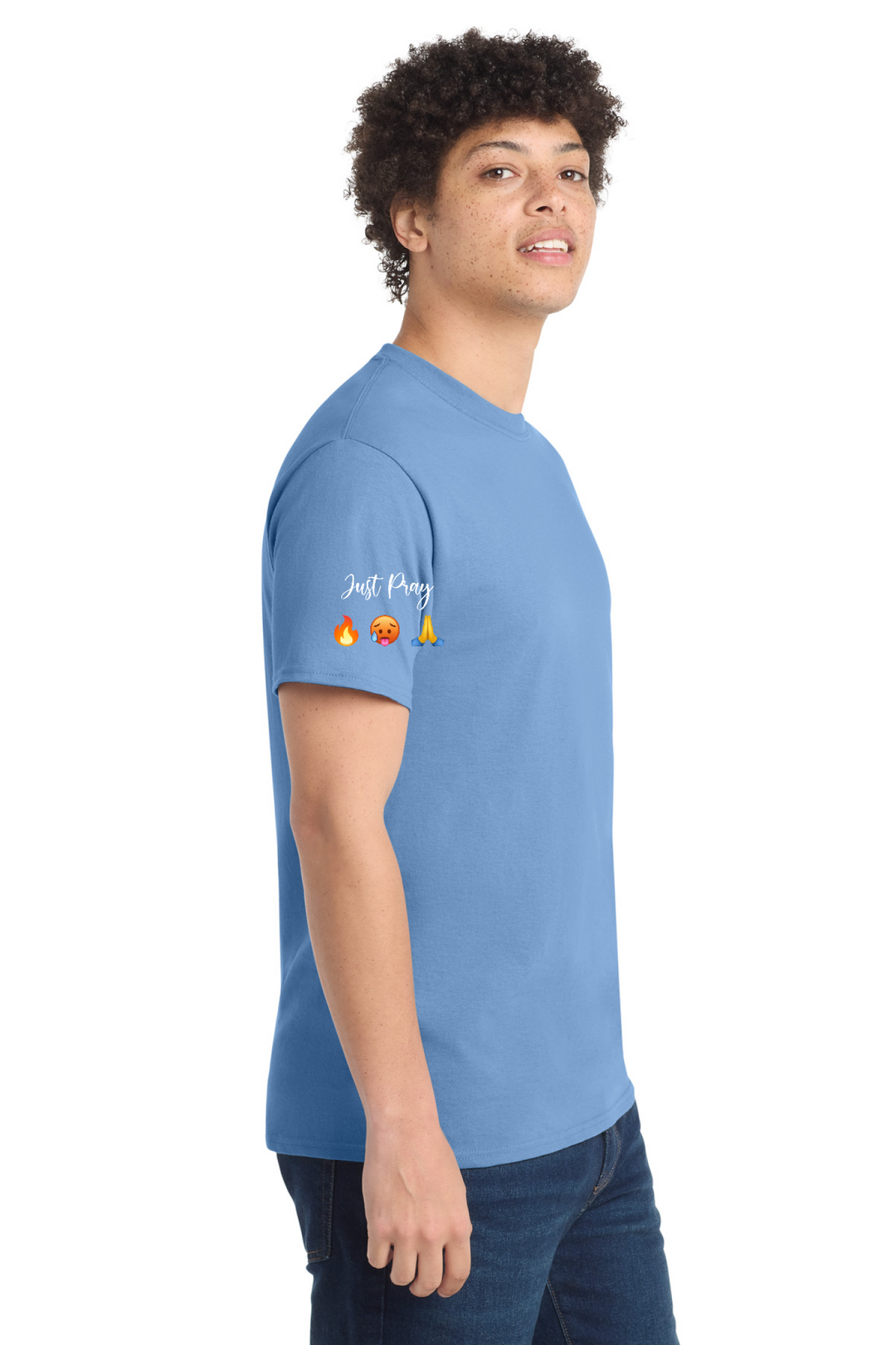 Left Design - Carolina Blue